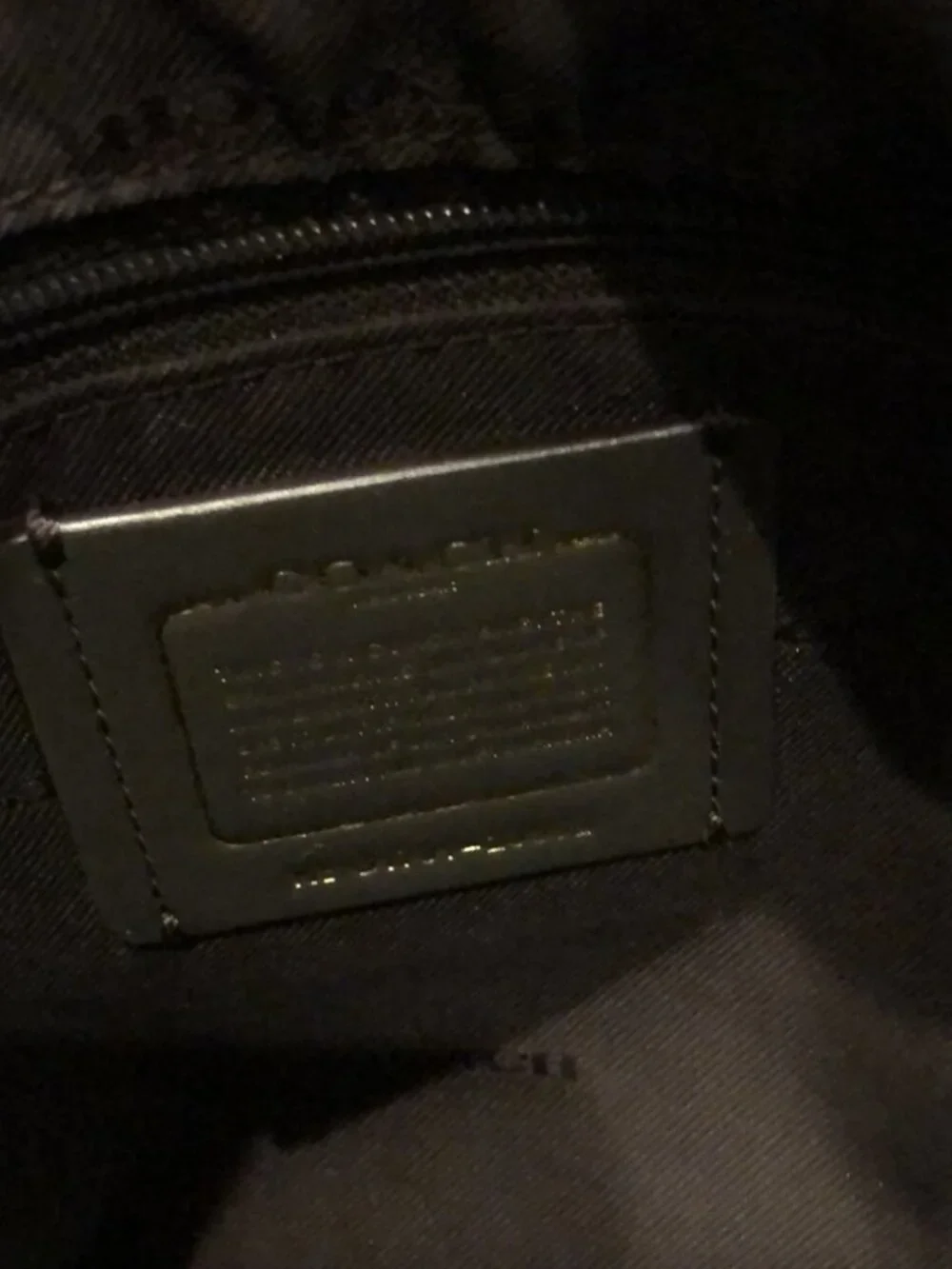 Coach Gold Purse--like new